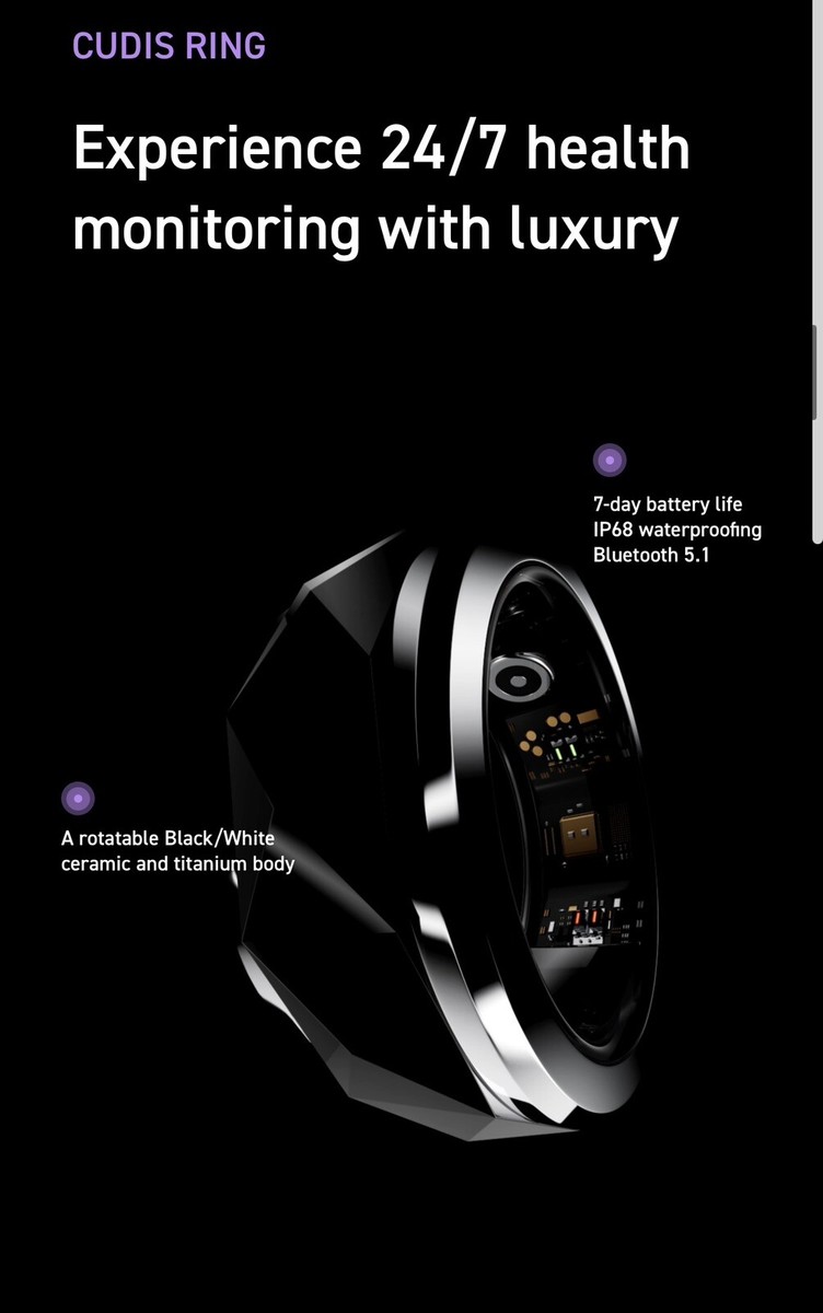 CUDIS リング CUDIS RING smart Ring | eBay