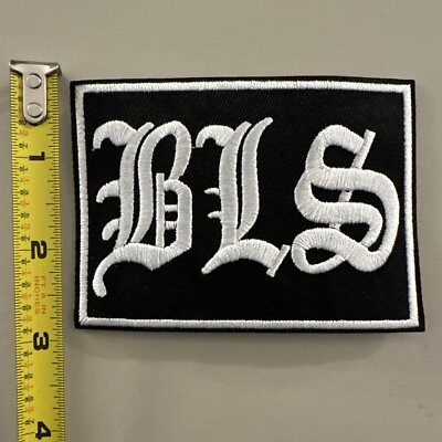 BLS / Black Label Society  (Embroidered Iron on patch) Punk/Rock/Metal/Music/Art