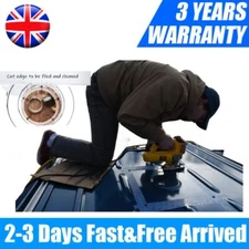 Wind Driven Vent WHITE Roof Low Profile Rotary Van Dog Pet Horse Air Rotary