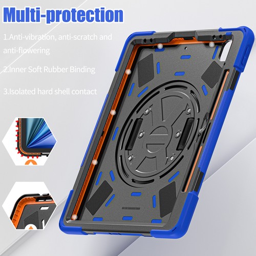 Heavy Duty Shockproof Hand Strap Stand Case Cover Shell for iPad Air 13" M2/M3 - Picture 48 of 83
