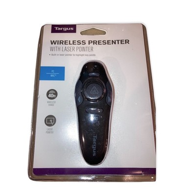 REMOTE PRESENTATION Targus Wireless Presenter With Laser Pointer