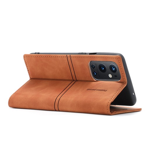 Slim Leather Wallet Case Stand Card Magnetic Flip Cover for OnePlus 9 Pro/Nord - Picture 8 of 24
