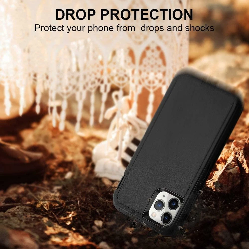 Для iPhone 12 /12 Pro Max/Mini чехол w/кобура и зажим подходит Otterbox Defender - Изображение 2 из 4