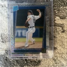 2021 Clearly Donruss🔥 Casey Mize 🔥Detroit Tigers 🔥 RR Green Sparkle #4/5