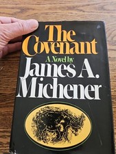 The Covenant Hardcover James A. Michener First Trade Edition