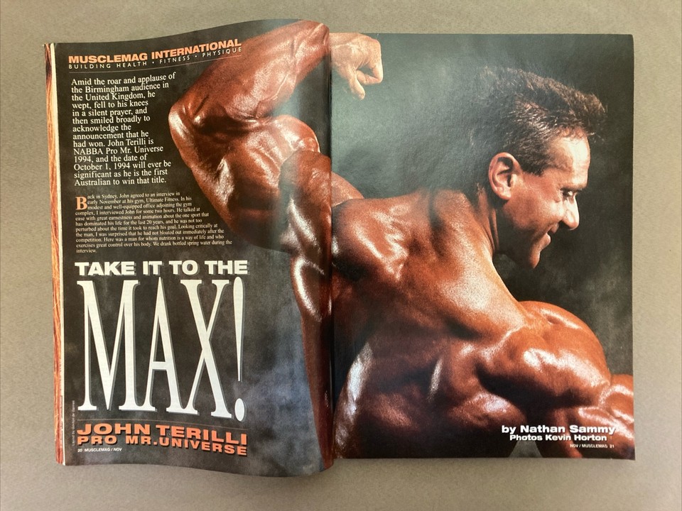MuscleMag Bodybuilding Magazine / Paul Demayo + Amy Fadhli / 11-95 | eBay