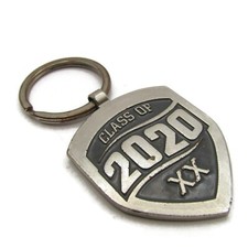 2020 Graduation Keychain Embossed Grad Gift for Senior Student Keyring Key Fob