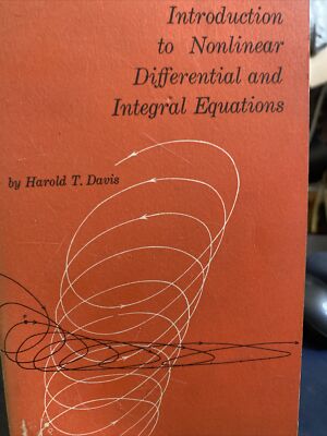 Introduction to Nonlinear Differential and Integral Equations 1960