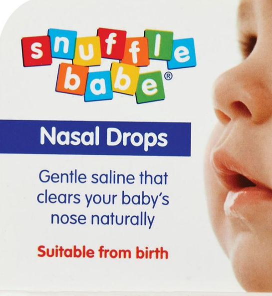 Snuffle babe baby Nasal Decongestant Range Spray, Drops, Rub & Oil