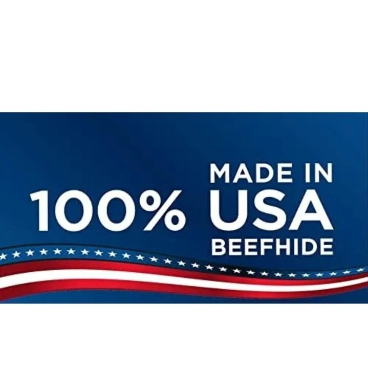 Pet Factory 100% EE. UU. Piel de vacuno 6" palos trenzados perro masticable golosinas carne de res bajo precio Foto 4 de 4