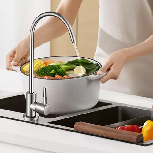 Luxury Chrome Faucet Tap for Undersink Drinking Water Filter System 1/4" Pipe - Picture 12 of 13