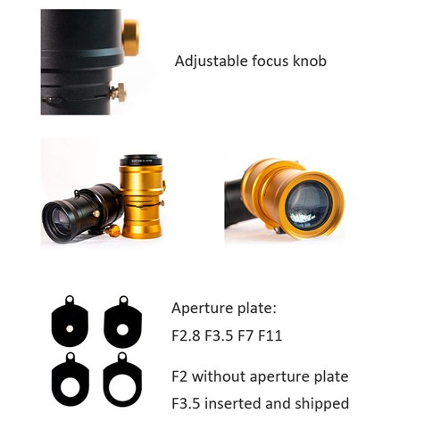 Prime Petzval Metal Lens 85mm For Canon EF / Sony E Mount Camera - Picture 5 of 9