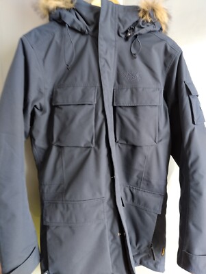 Jack Wolfskin Men Glacier Canyon Parka -Gr. S- blau