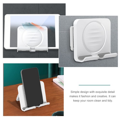 Punch Free Convenient Wall Charging Rack Phone Charging Bracket - 第 3/12 張圖片