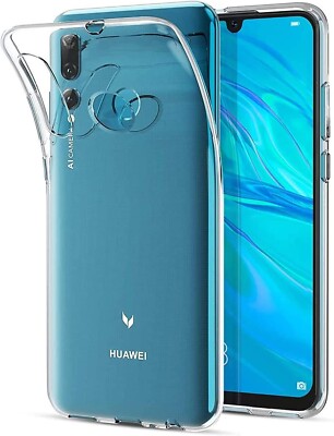 For HUAWEI P SMART PLUS 2019 SHOCKPROOF TPU CLEAR CASE SOFT GEL BACK SLIM COVER