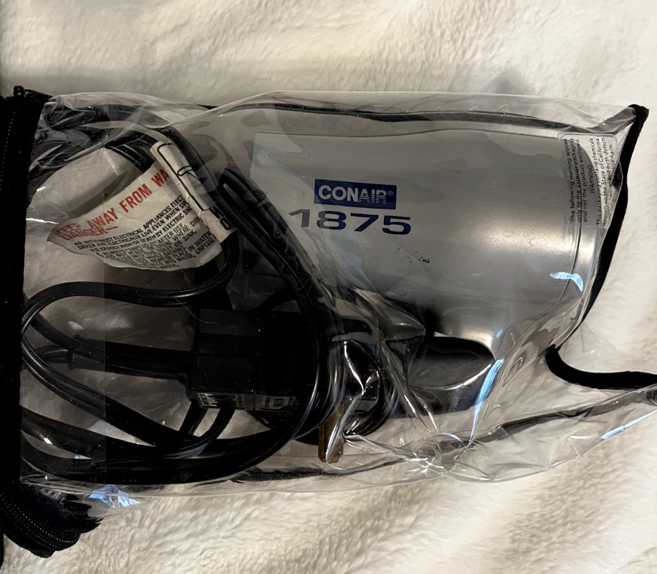 8 piece hair styling set by Avon Beauty Magenta Color & Conair 1875 Blow dryer - Image 2 of 2