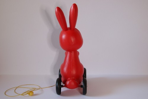 Vintage DMSZ plastic Hase made in Hungary Spielzeug 60er bis 80er RAR! - Bild 4 von 7