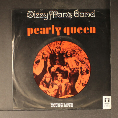 DIZZY MAN'S BAND: pearly queen CARDINAL 7'' Single 45 RPM Belgium