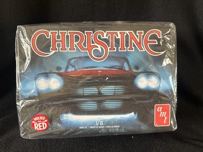 AMT 1/25 Christine 58 Plymouth Modellauto Bausatz rot Horrorfilm Version