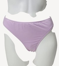 Xhilaration Womens Lavender Textured Cheeky Bikini Bottoms XL NWT