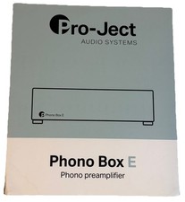 Pro-Ject Phono Box E Preamplifier Black BRAND NEW IN BOX