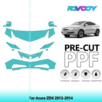 PreCut Paint Protection Film PPF For Acura ZDX 2013-2014