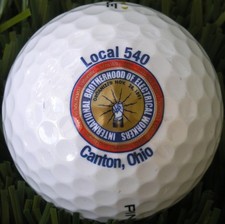 Local 540 Teamsters Pinnacle logo ball new #2218