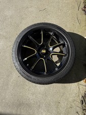 Wheels And Tires - 17 Wheels With Cooper Zeon Tires 205 45 17 Black And Yellow