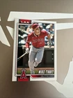 Mike Trout 2026 Topps Series 1 #350 Angels Baseball Card