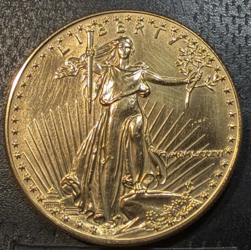 🌟 1986 $50 1 oz 1st Year Gold American Eagle Liberty Gold Coin UNC