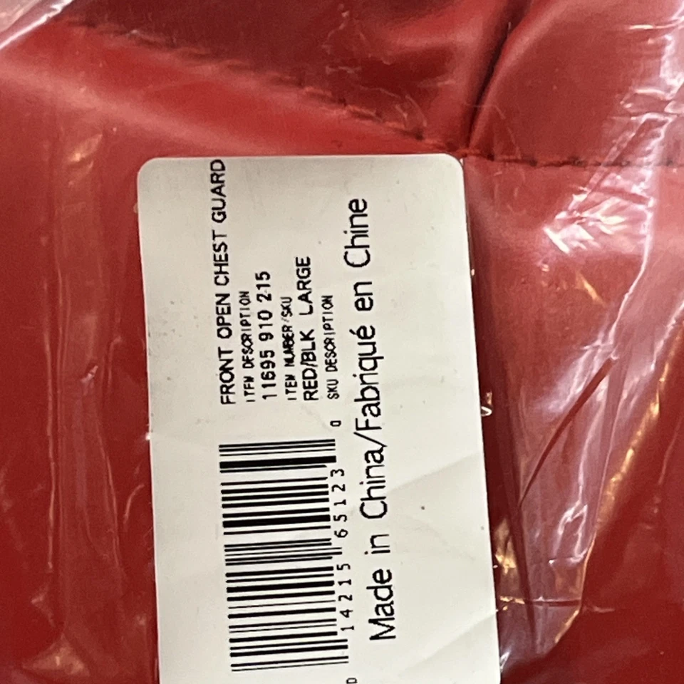 Protector de pecho abierto delantero Century talla grande Foto 3 de 3