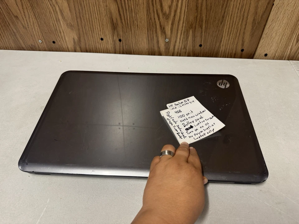 💻 Ноутбук HP Pavilion G7 — Intel Core i3 — 4 Гб RAM — без дисплея — на запчасти ⚙️ - Изображение 3 из 4