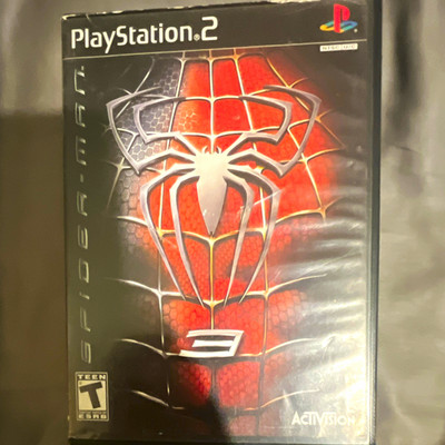 Activision Spider-Man 3 PS2 NTSC-U/C T-Teen Spider-Man Series