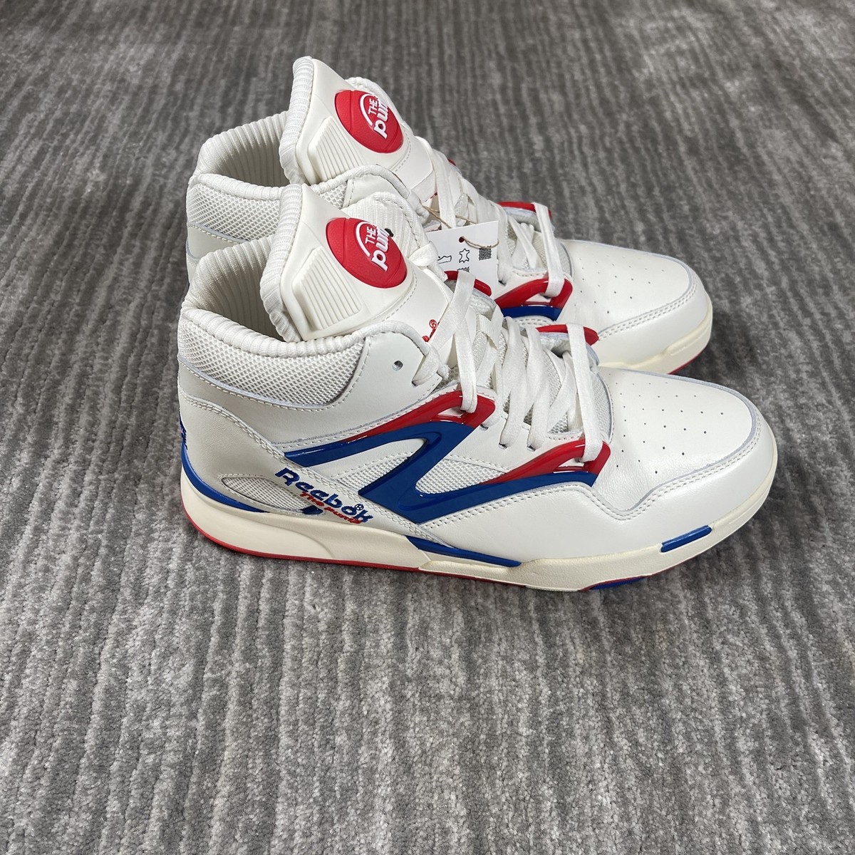 Reebok Pump トレーニングシューズ ホワイト/オレンジ Reebok Pump Omni Zone 2 OG White Orange Black Mens Size 8 | eBay
