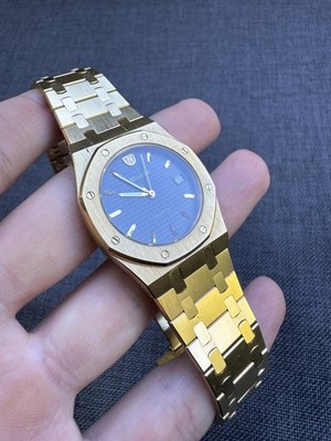 Nivada Grenchen N92011 Gold Vintage Watch Quartz