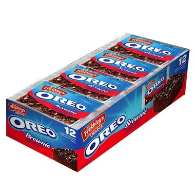 Mrs. Freshley's Oreo Brownies - 8 Pack 3 Ounce (Pack of 8), Black and White 