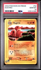 PSA 10 DUGTRIO 52 SKYRIDGE POKEMON GEM MINT