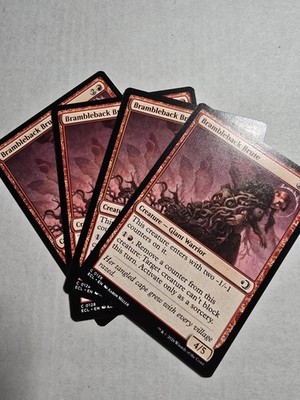 (4) Brambleback Brute *PLAYSET* Lorwyn Eclipsed Regular NM MTG