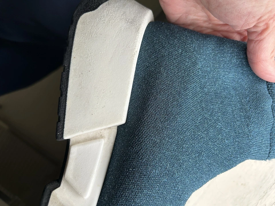 Maison Margiela MM6 40 运动鞋 运动鞋 靴子 GUC 金属蓝色 — 第 4/4 张图片