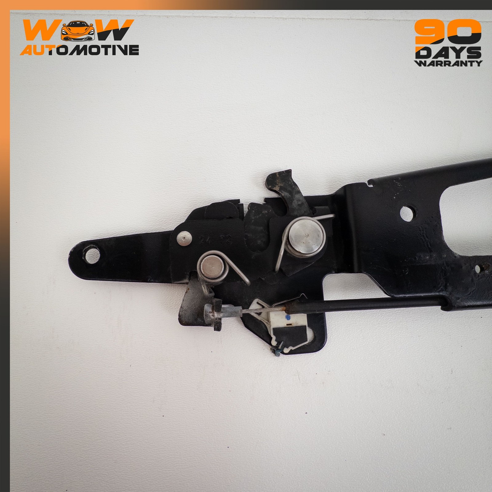 12-17 BENTLEY CONTINENTAL GT GTC HOOD BONNET LOCK LATCH CABLE ASSEMBLY OEM