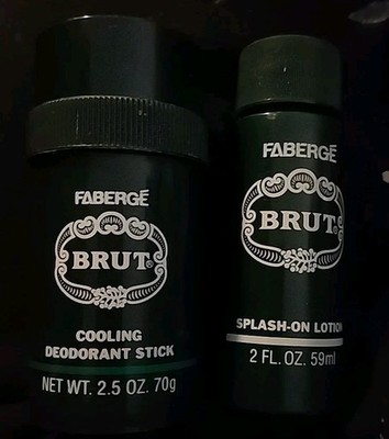 Brut Gift Set Collection Splash-on Lotion And Cooling Deodorant Stick
