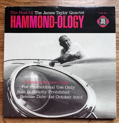 The James Taylor Quartet - Hammond Ology The Best Of 2CD Advance Review Copy New