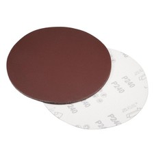 8" Hook Ring Discs Sanding 240-Grain Glass Orbital Sander 5pcs