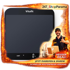 Vitafit Digitalwaage 15kg 1g Präzision 215x180