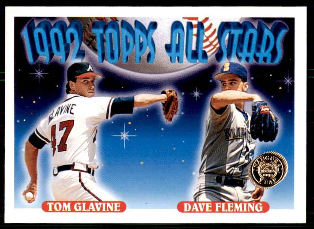 1993 Topps Inaugural Colorado Rockies Tom Glavine/Dave Fleming #410