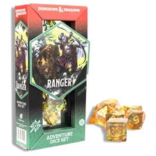 Sirius Dice Dungeons & Dragons Adventure Dice: Ranger (Green) (refresh)