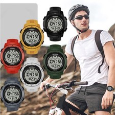 Men's Waterproof Digital Sports Watch Military Tactical LED Backlight Wristwatch