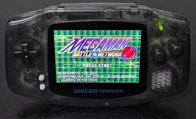 Gameboy Advance w/ Backlit Funnyplaying M2 IPS Screen, USB-C Li-Ion Battery