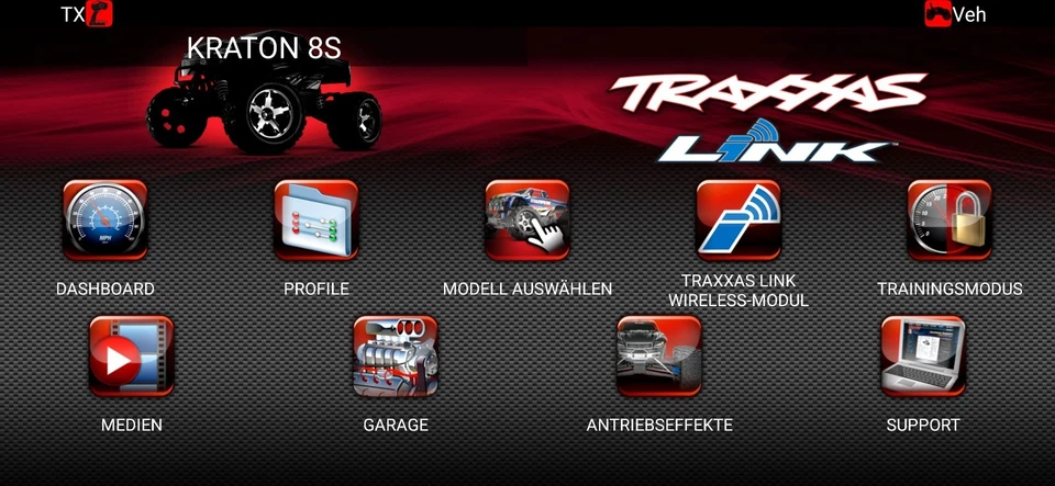 Traxxas TRX6509A TQi 2Kanal Sender+TSM-Empfänger inkl. Traxxas Link+Handyhalter - Bild 2 von 4