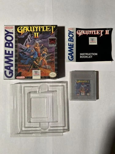 Gauntlet II 2 (Game Boy, 1991) CIB • Alt Mindscape Logo • Tested